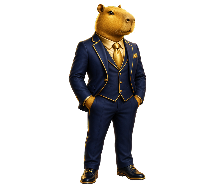 Casino Capybara mascot