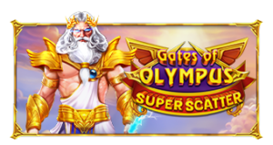 Gates of Olympus Super Scatter slot artwork