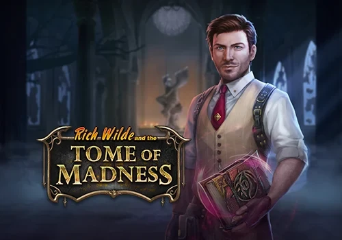 Rich Wilde and the Tome of Madness slot artwork