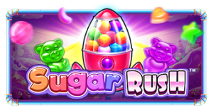 Sugar Rush slot artwork — official Pragmatic Play promotional image